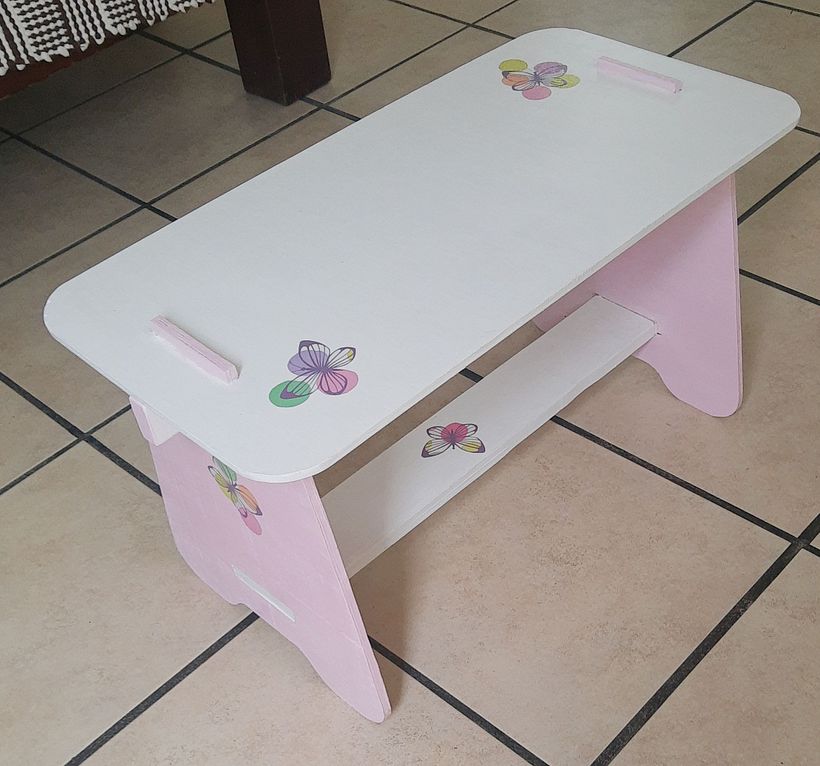 Mi Proyecto: Mesa infantil con encastres; del curso: Carpintería profesional para principiantes 2