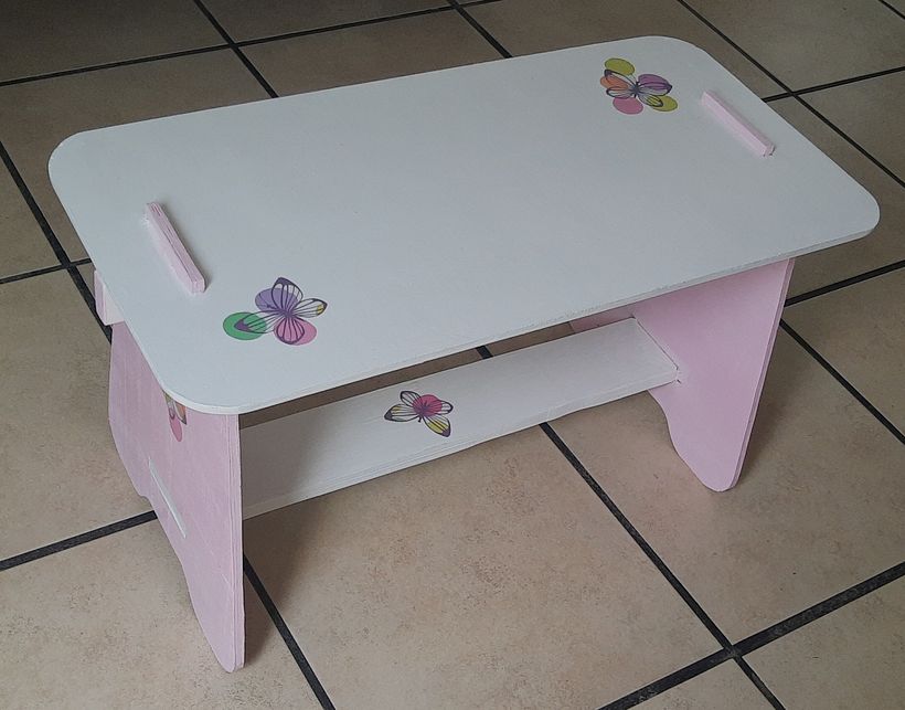 Mi Proyecto: Mesa infantil con encastres; del curso: Carpintería profesional para principiantes 1