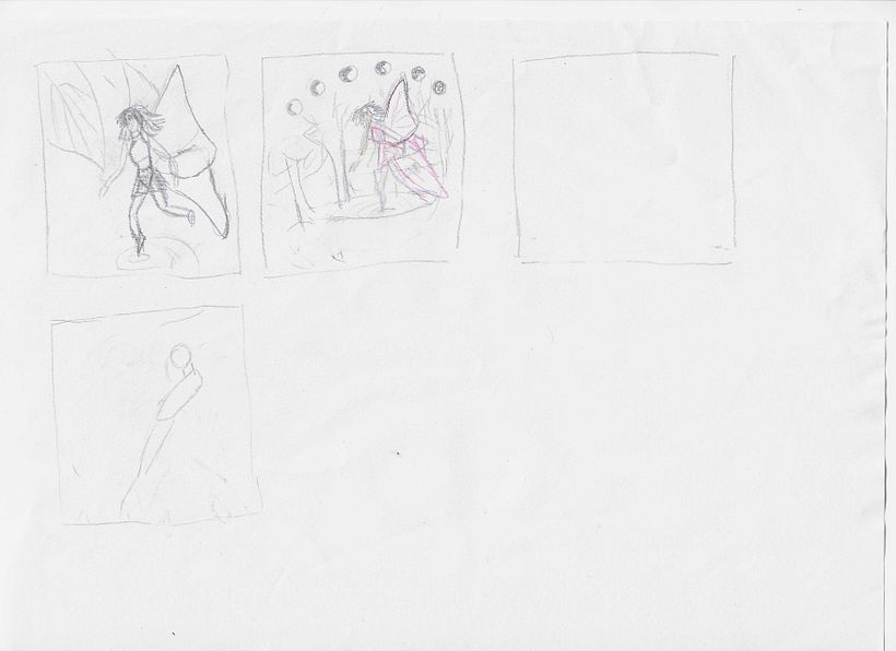 Mis bocetos iniciales