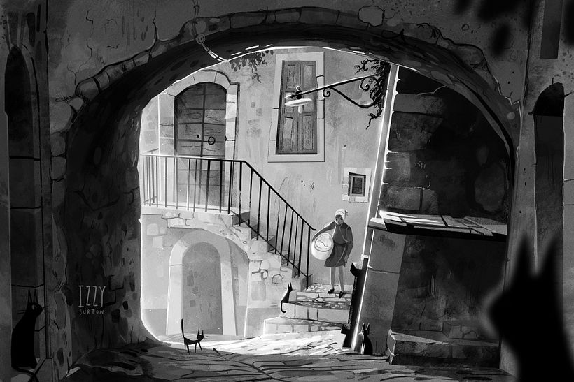 Basket Woman Photo Study 1
