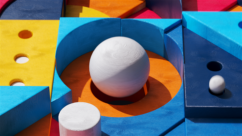 My project in Applied Color for 3D Design and Animation course 4