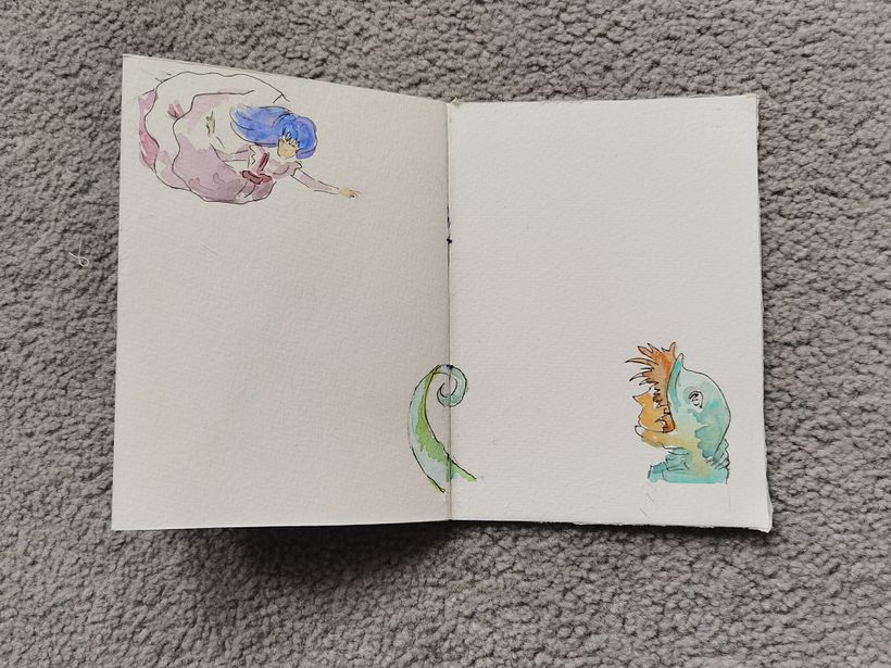 And who do you think is there to catch Cinderella? A lizard prince who shed his lizard skin (as lizards do)