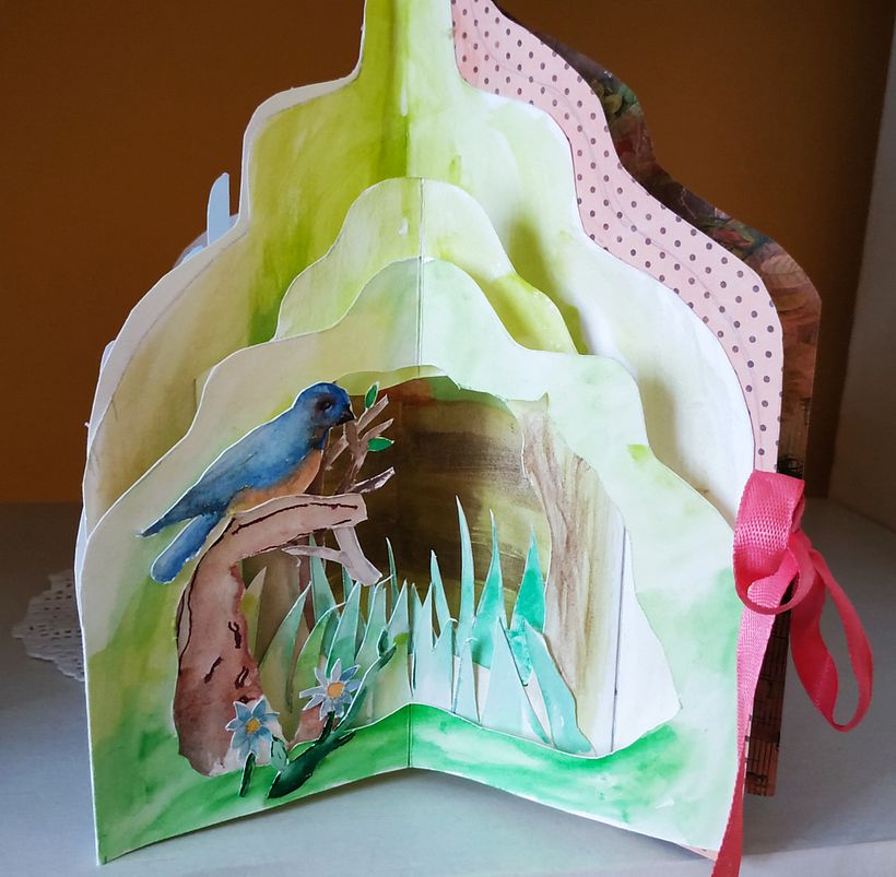 My project in Paper Cutting Illustration: Create Extraordinary Books course 4