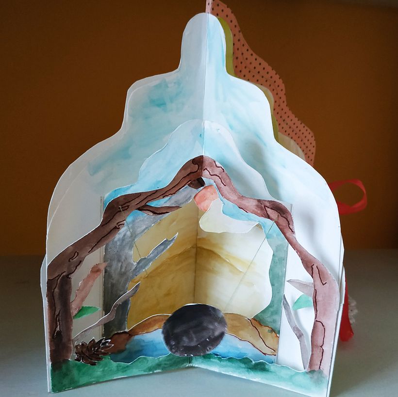 My project in Paper Cutting Illustration: Create Extraordinary Books course 5