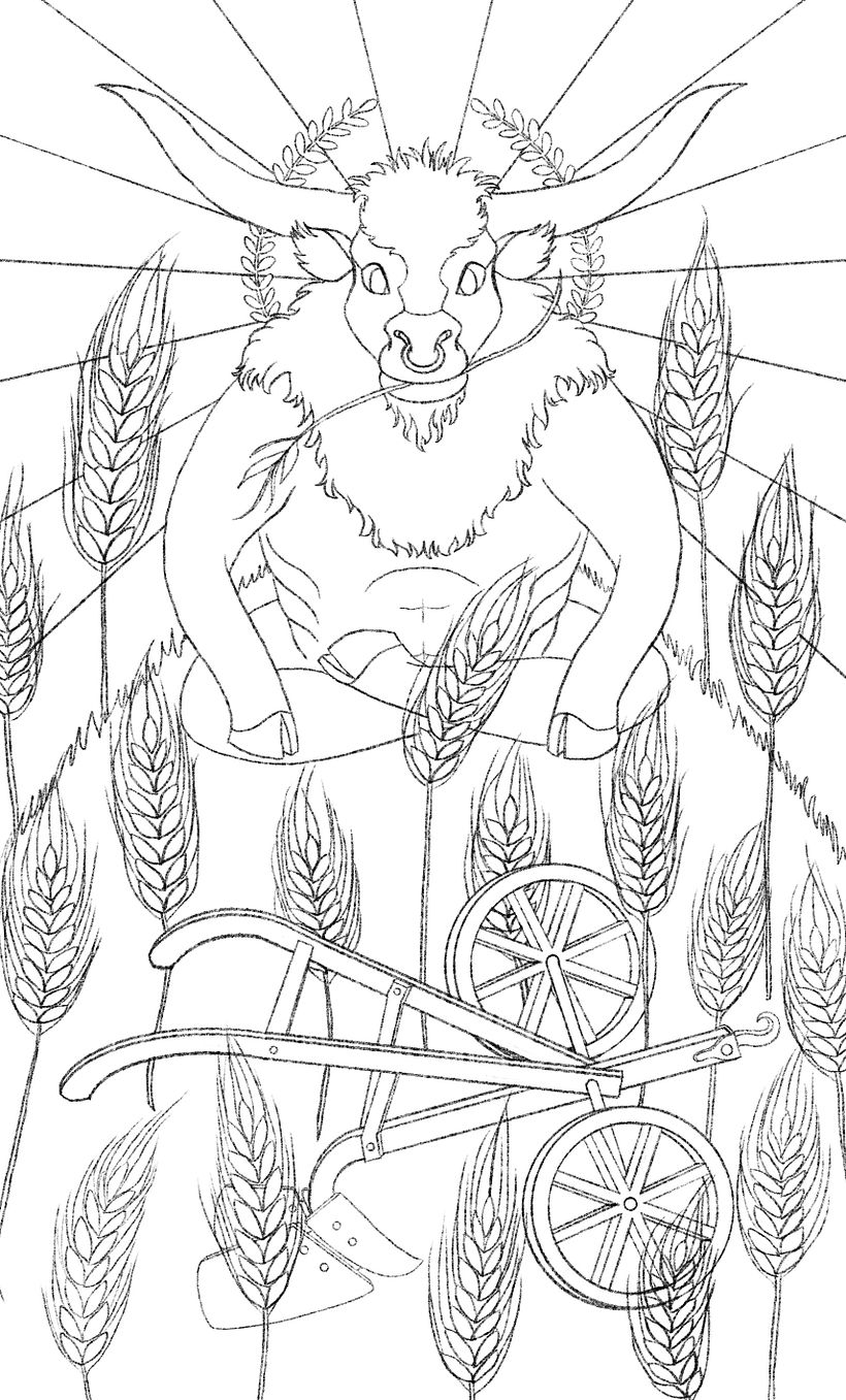 Boceto final de EL CARRO