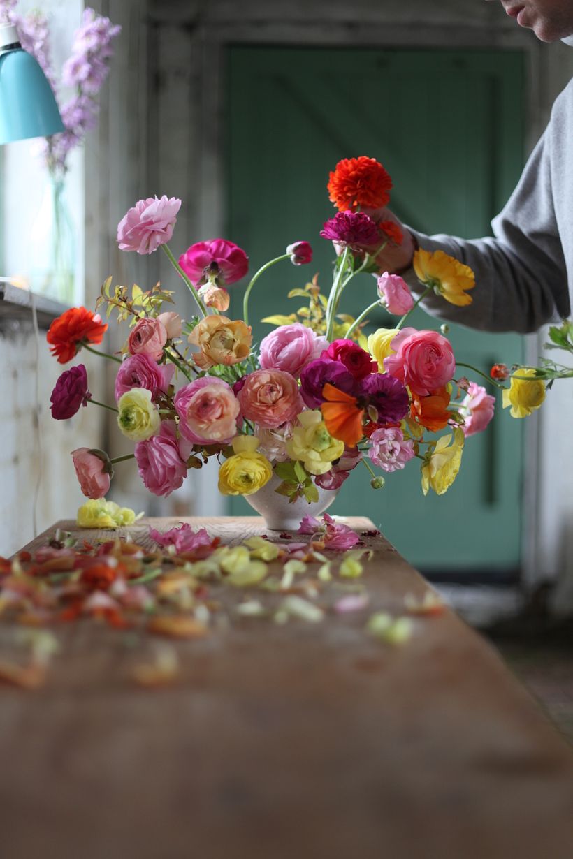 Ranunculus bowl design