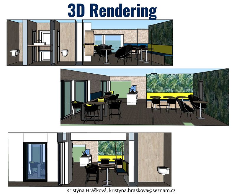 My project in Materials for Interior Design course - Architettura d'interni
