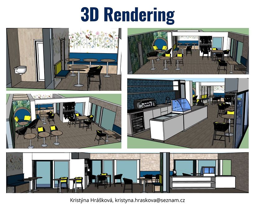 My project in Materials for Interior Design course - Architettura d'interni