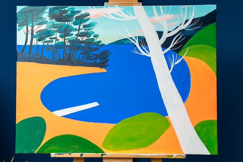 color masses and volumes of background and mid-plane
