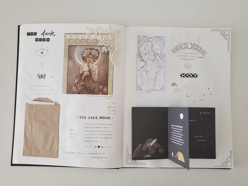 Inside a Creative Notebook : The Shadows Queen 3
