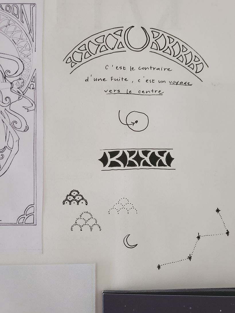 Inside a Creative Notebook : The Shadows Queen 5