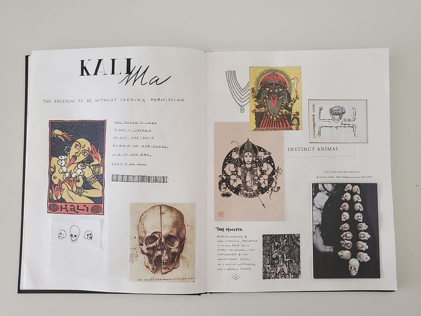 Inside a Creative Notebook : The Shadows Queen 6