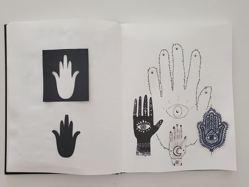 Inside a Creative Notebook : The Shadows Queen 9