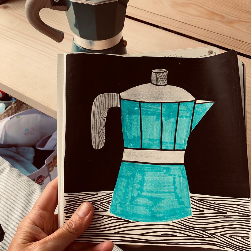 Things that make you happy can be small, like a cup of coffee. Photo by Kate Sutton.