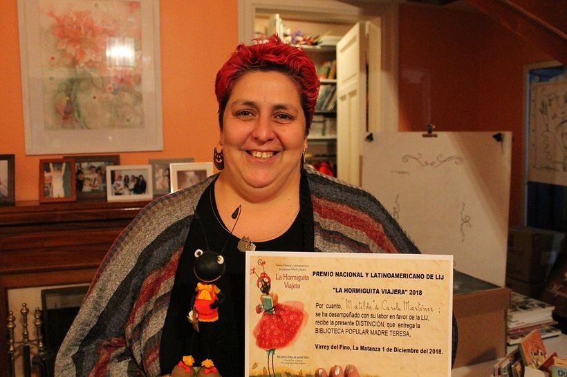 Premio Hormiguita viajera por mejor Novela. Argentina.