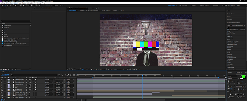 Mi Proyecto del curso: Movimiento retro en After Effects 2
