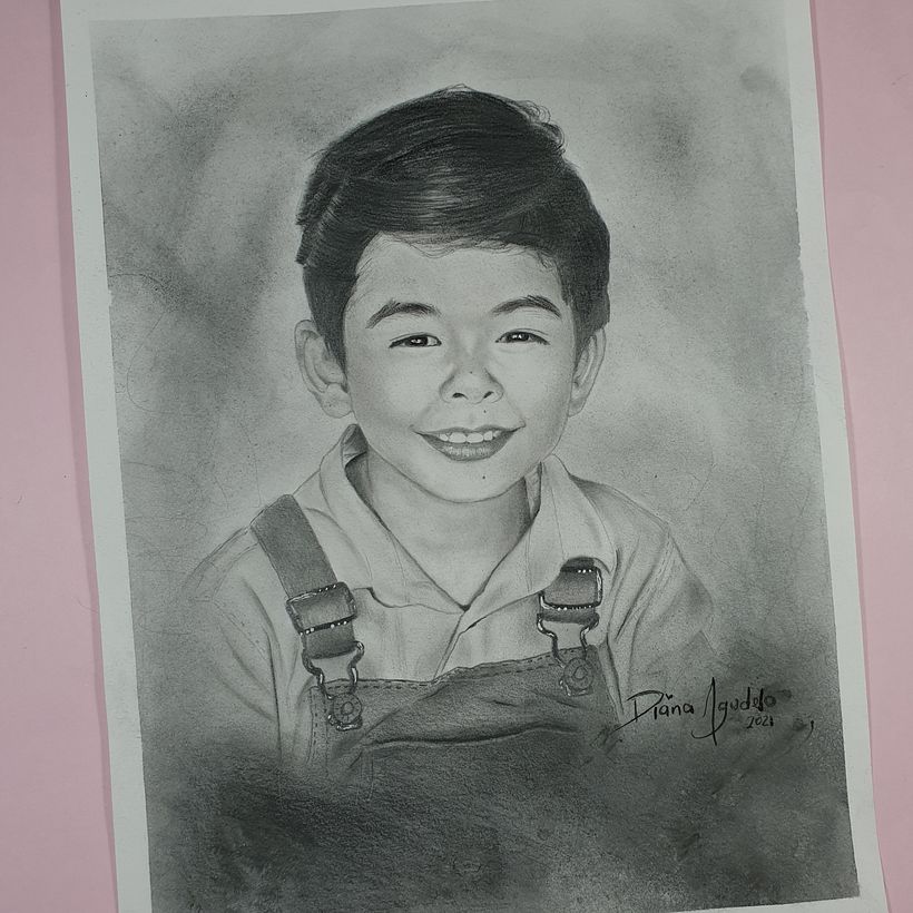 Retrato . Dibujo