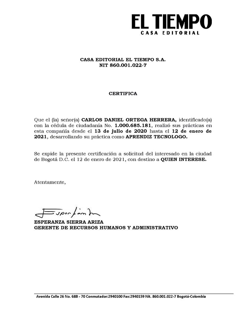 Certificado de prácticas_Casa Editorial El Tiempo S.A. 3