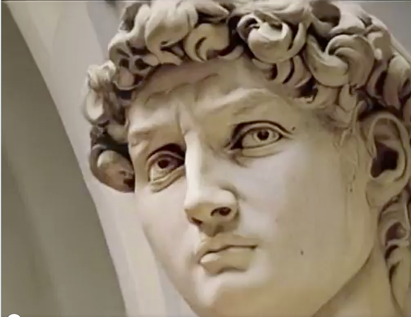 With Deep Nostalgia, you can even make a statue rotate its head, look elsewhere, or express an emotion.