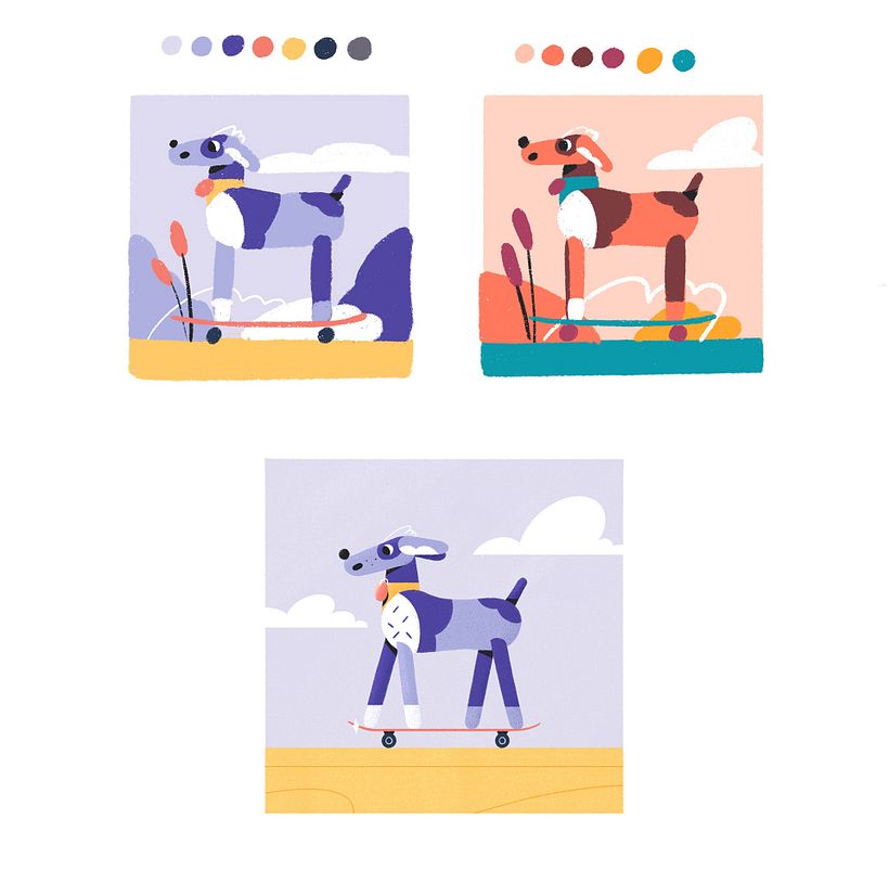 Corso "Animazione in loop con tecniche di illustrazione miste" 8