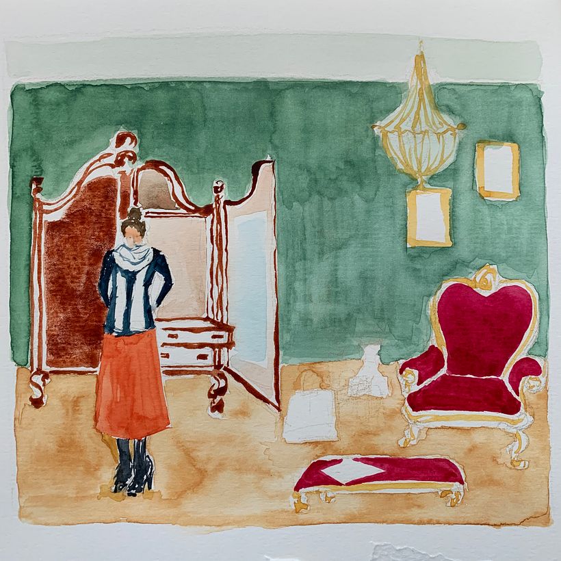 My project in Exploratory Sketchbook: Find Your Drawing Style course 3