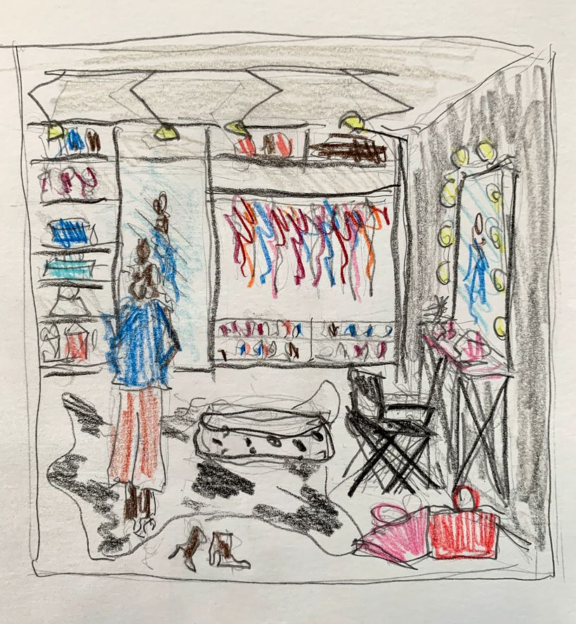 My project in Exploratory Sketchbook: Find Your Drawing Style course 6