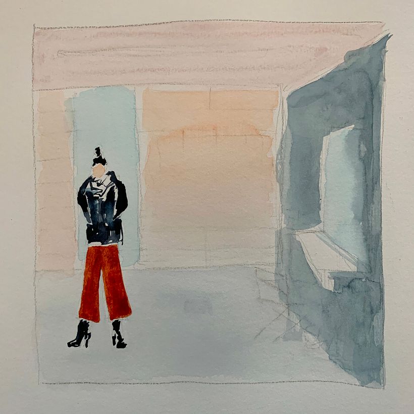 My project in Exploratory Sketchbook: Find Your Drawing Style course 7