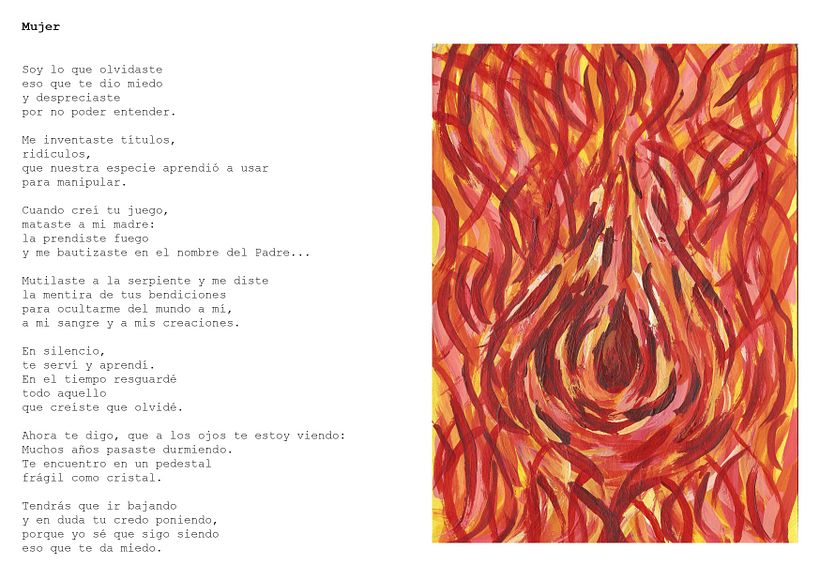 Fanzine "No es casual. Ilustración poética de los hechos" 4