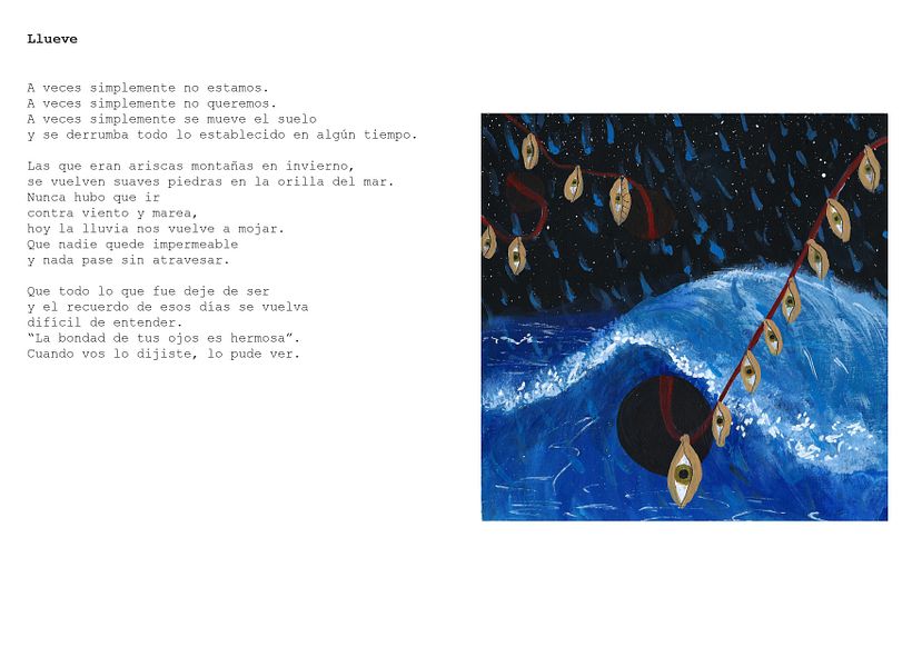 Fanzine "No es casual. Ilustración poética de los hechos" 8