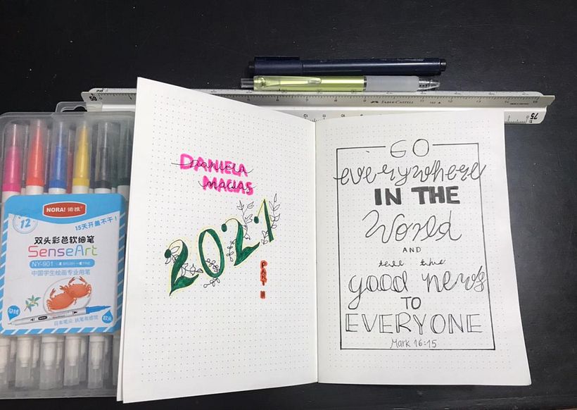 The cover page