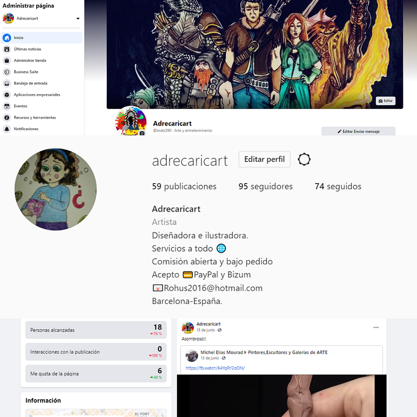Espero seguir mejorando aunque actualmente poseo el portafolio un poco desordenado ...