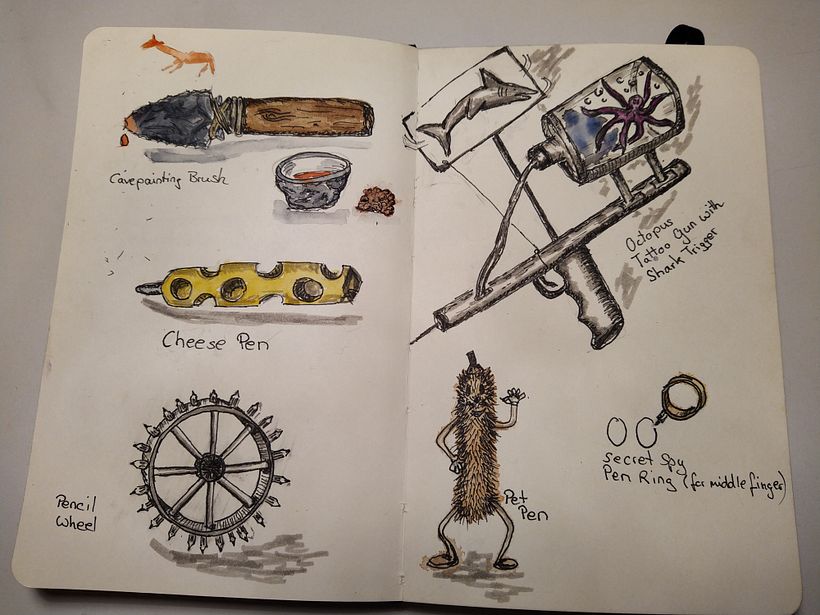 My project in The Art of Sketching: Transform Your Doodles into Art course 2