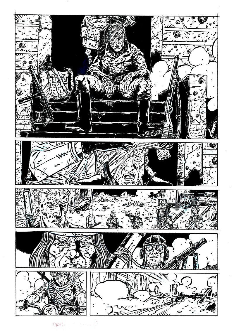 COMIC "UN VIEJO COLT DRAGOON" / "AN OLD COL DRAGOON" GRAPHIC NOVEL 3