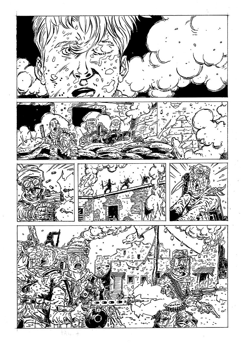 COMIC "UN VIEJO COLT DRAGOON" / "AN OLD COL DRAGOON" GRAPHIC NOVEL 8