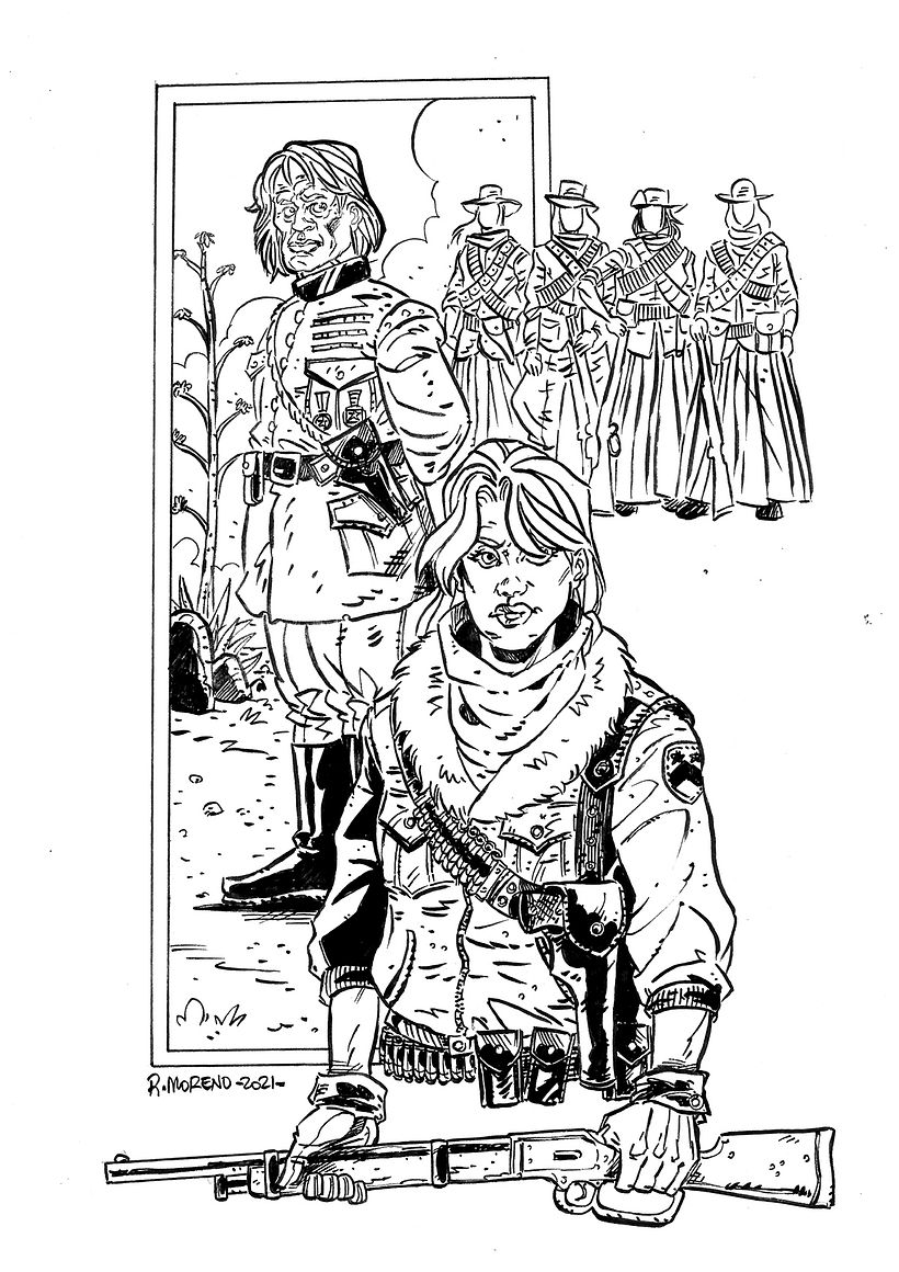 COMIC "UN VIEJO COLT DRAGOON" / "AN OLD COL DRAGOON" GRAPHIC NOVEL 13