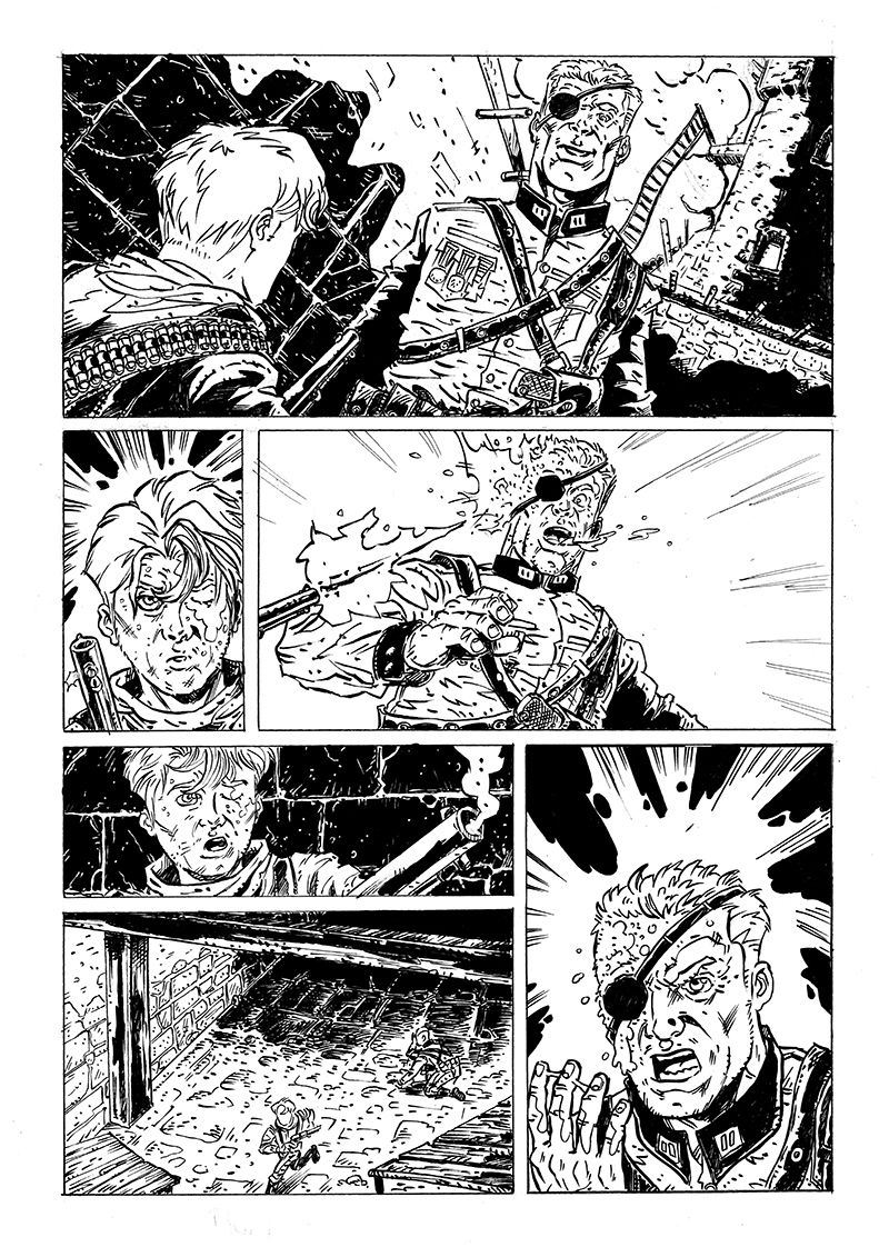 COMIC "UN VIEJO COLT DRAGOON" / "AN OLD COL DRAGOON" GRAPHIC NOVEL 10