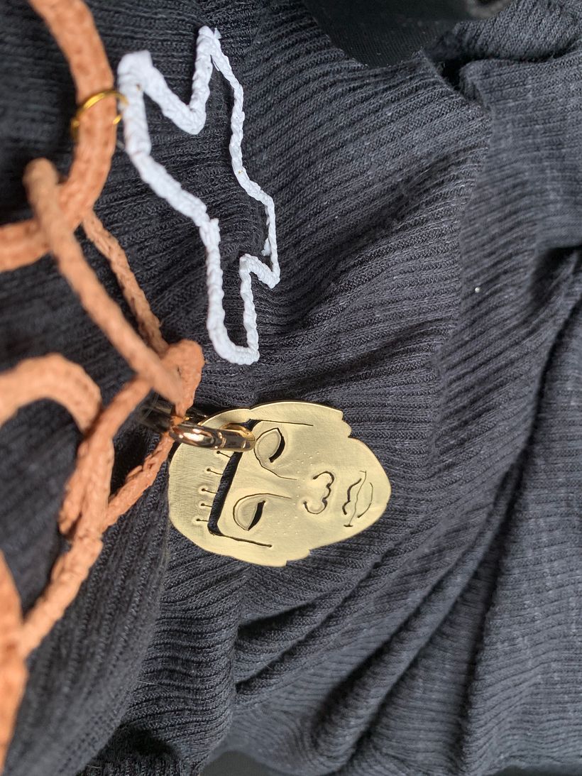 My project in Introduction to Jewelry Techniques with Metal course 7