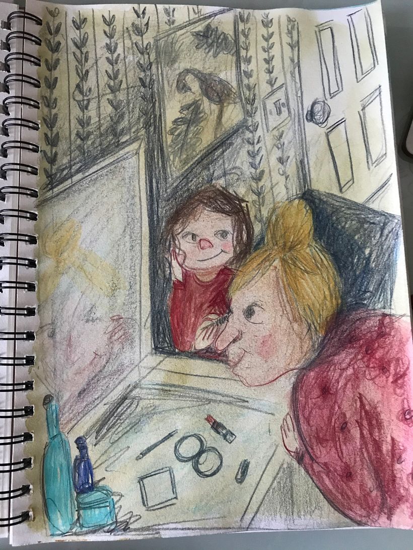 My project in Exploratory Sketchbook: Find Your Drawing Style course 4