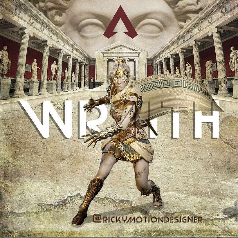 FanArt Wraith Apex Legends. Meu Instagam abaixo: https://www.instagram.com/rickymotiondesigner/