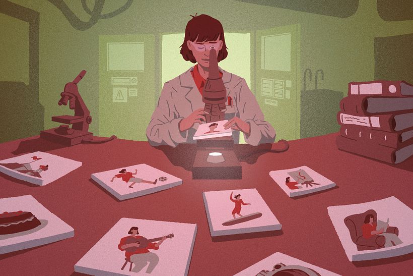 My project in Editorial Illustration: From Concept to Published Artwork course 1
