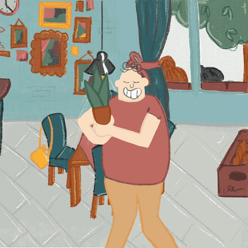 My project in Illustration and GIF Creation on Procreate course 3