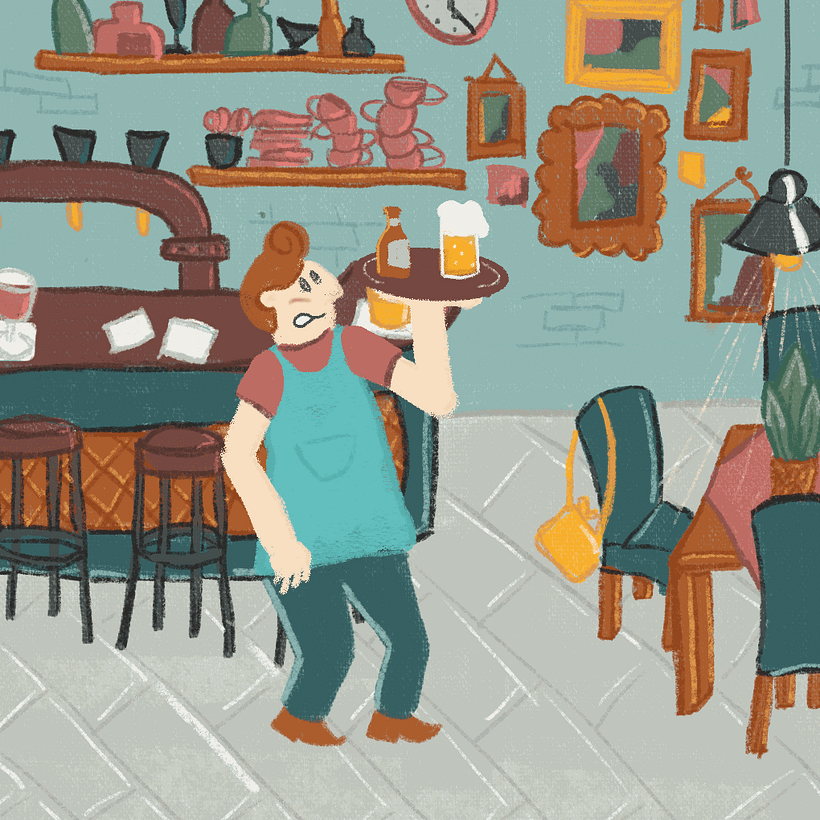 My project in Illustration and GIF Creation on Procreate course 4