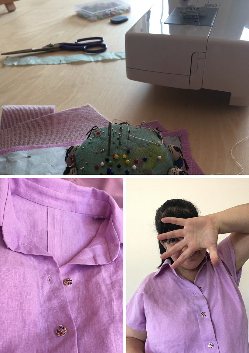 CAMISA DE LANTOKI - Curso DOMESTIKA 4