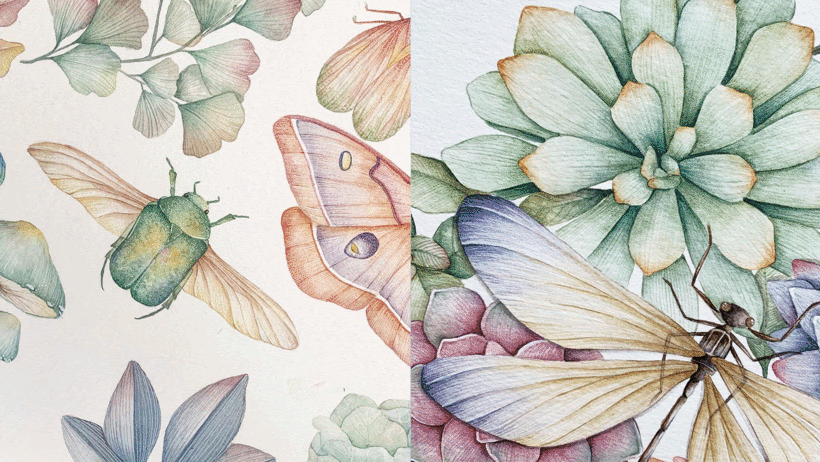 Cristina Cilloniz uses watercolor as a form of personal growth.