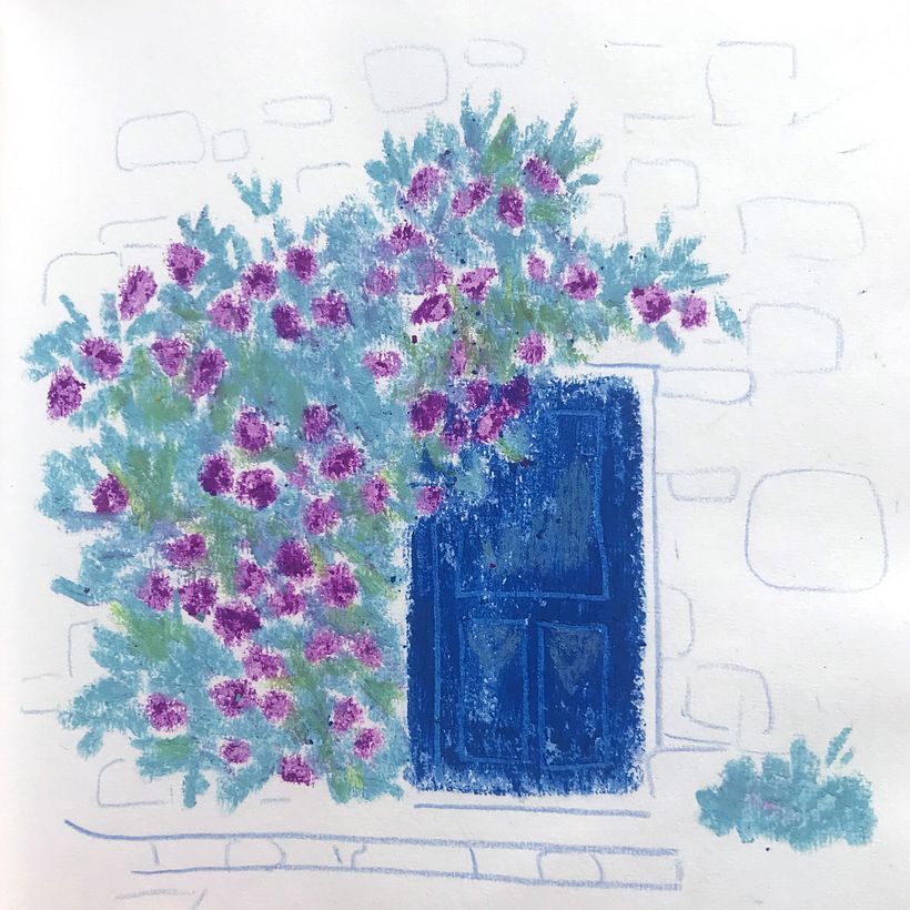 My project in Exploratory Sketchbook: Find Your Drawing Style course 4