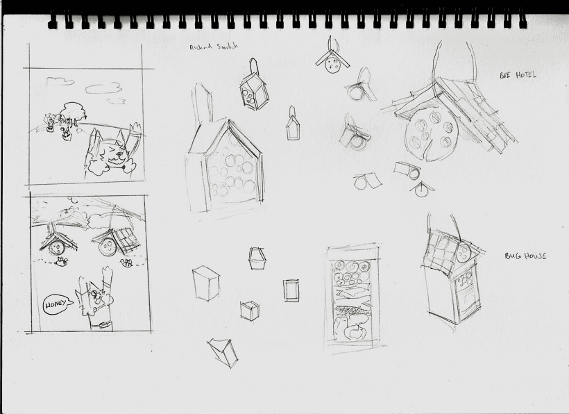 Sketching Bee House