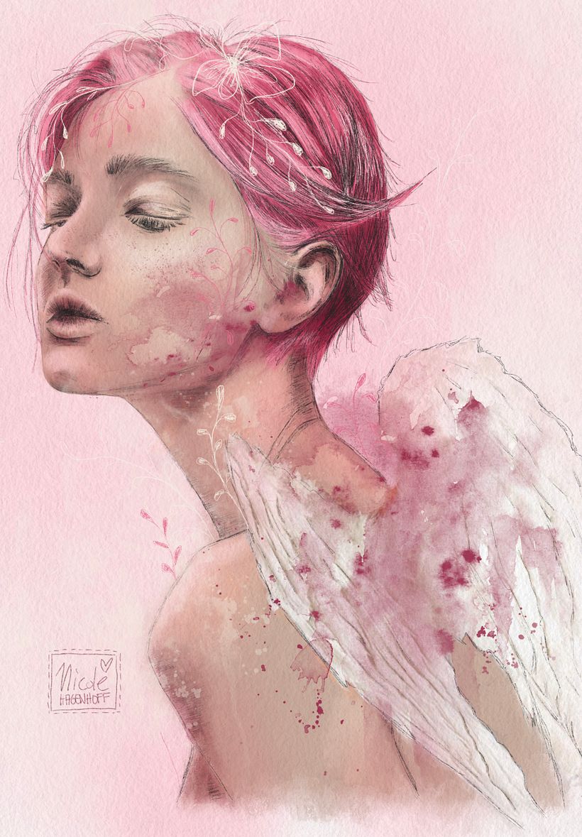 My project in Illustrated Portraits with Procreate course 2