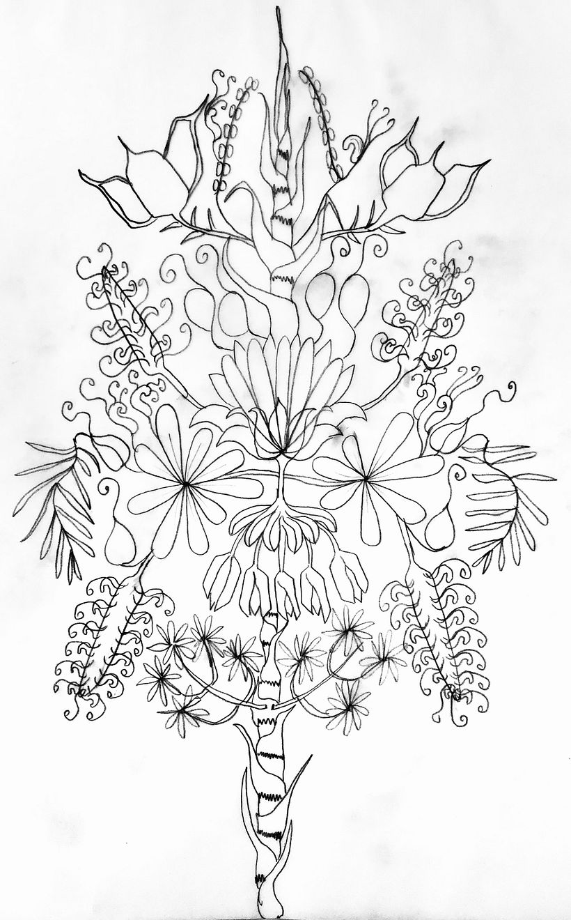 My project in Introduction to Floral Illustration with Acrylic course 4