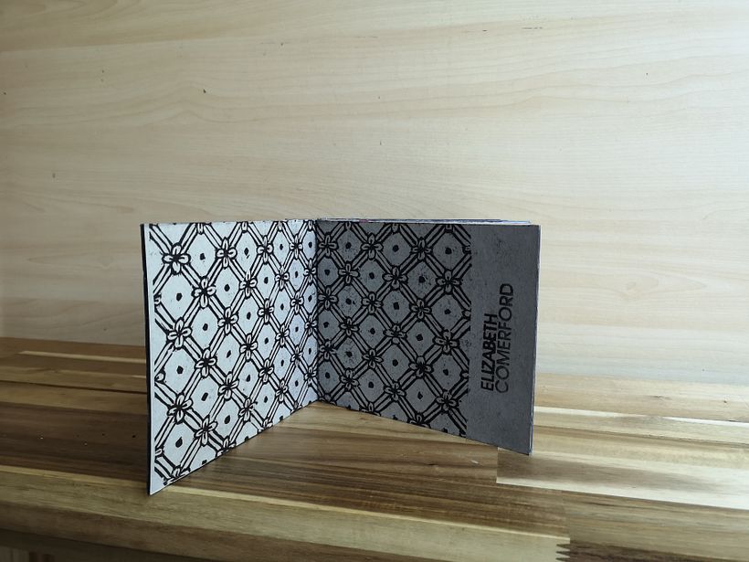 My project in Bookbinding of Your Artwork without Folds course 7