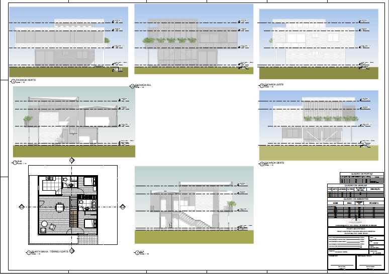 Meu projeto do curso: Projeto arquitetônico 3D e modelagem com Revit 2